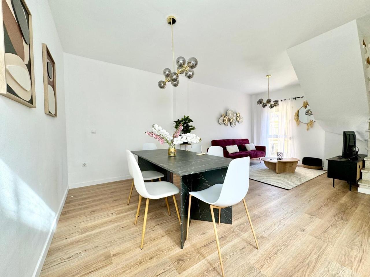 Historic Center Duplex With 3bd Ac & Parking Apartamento Málaga