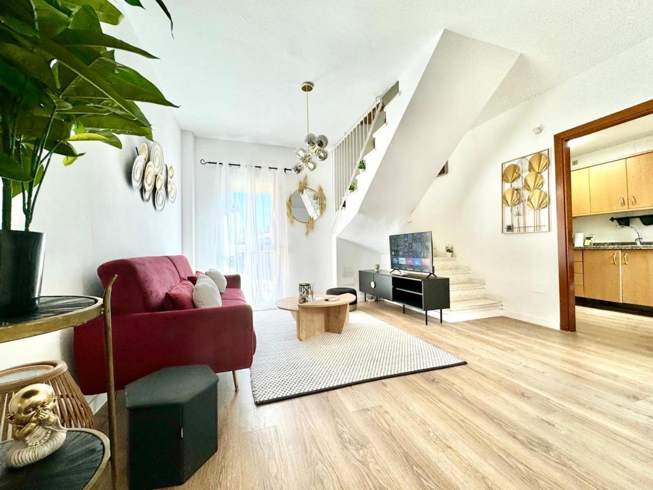 Apartamento Historic Center Duplex With 3bd Ac & Parking Málaga